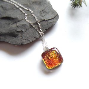 Handcrafted fused glass jewellery